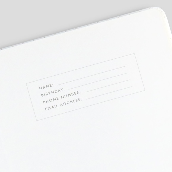 A5 GEOMETRY GOLDEN BLOCKING COVER(DOT GRID) - Picture 4 of 6